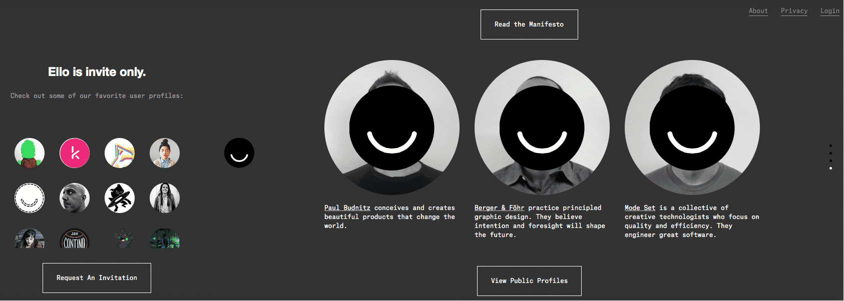 Ello org. Ello (social Network). Ello информация. Who we are ? Graphic Design.