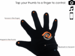 GoGlove: A New Glove That Lets You Control Your Mobile Device By Touching Fingertips