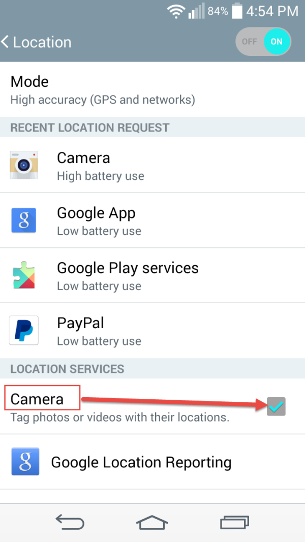 [Tutorial] How To Disable Geotagging On Android - The Tech Journal