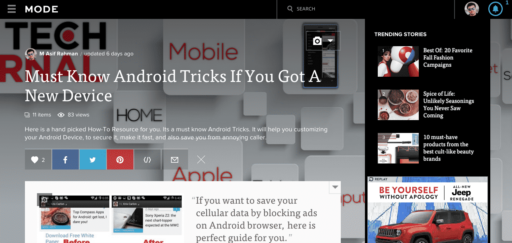 Read more about the article [Mode Story] Must Know Android Tricks If You Got A New Device
