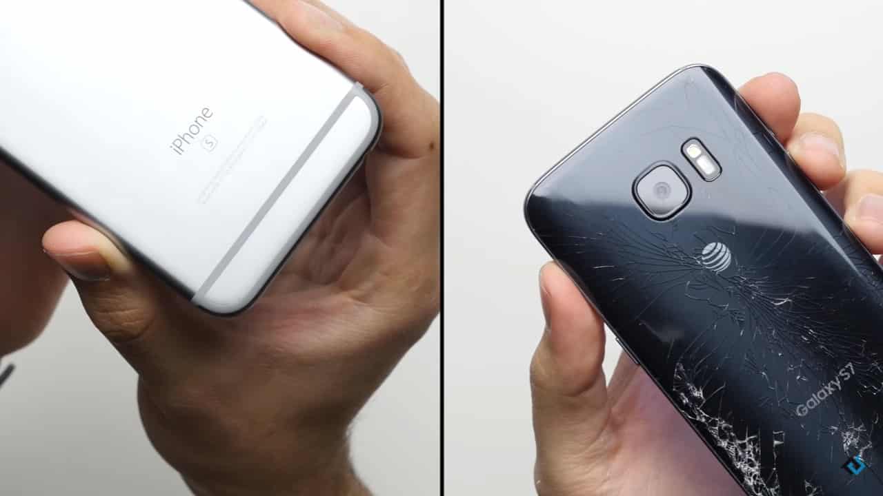 You are currently viewing Samsung Galaxy S7 vs iPhone 6S Durability Drop Test [Video]