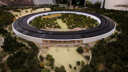 Read more about the article Drone Footage Shows Progress Of Apple Spaceship Campus 2 [Video]