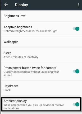 [Tutorial] How To Turn Off Android’s Ambient Display