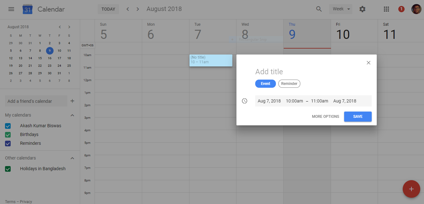 How To Use Google Calendar Step by Step The Tech Journal