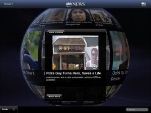 Read more about the article The ABC Network iPad App Is 3D And Has Rotating Globe