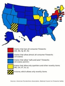 Read more about the article Guide To Fourth of July Fireworks Laws By Each State