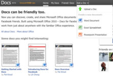 Microsoft Introduce Docs.com – Share Document via FaceBook