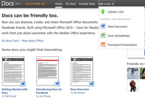 Read more about the article Microsoft Introduce Docs.com – Share Document via FaceBook