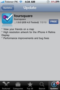 Read more about the article Foursquare Rolled Out Version 1.9.0 for iPhone and iPod touch
