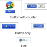 Official Google Buzz Share Button Released