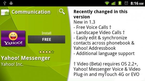 How do i get yahoo messenger with voice for macbook pro