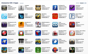 Read more about the article Apple Posts New iOS 4 App Section on App Store