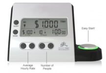 TIM clock measure Meeting Cost and Valuable Money