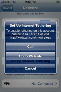 Read more about the article Now AT&T Internet Tethering option in iPhone OS 4.0 Beta