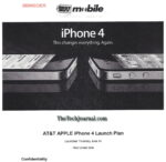The Entire Best Buy Launch Plan for iPhone 4 Has Been Leaked!