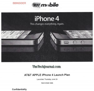 Read more about the article The Entire Best Buy Launch Plan for iPhone 4 Has Been Leaked!