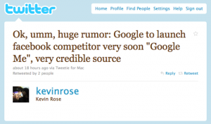 Read more about the article Google is About To Bring “GoogleMe” – A Facebook Killer [Rumor]