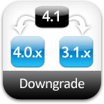 Read more about the article Steps To Downgrade iOS 4.1 to 4.0.1/4.0/3.1.x for iPhone 4, 3GS, 3G and iPod Touch