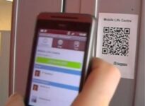New Foursquare Scanner with 2D bar codes Powered by Android