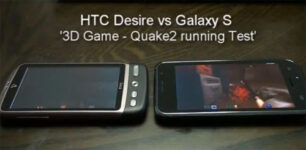 Quake 2 running on Galaxy S and HTC Desire[Video]