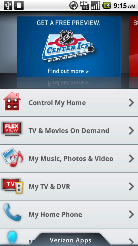 Verizon MY FiOS Android App - The Tech Journal