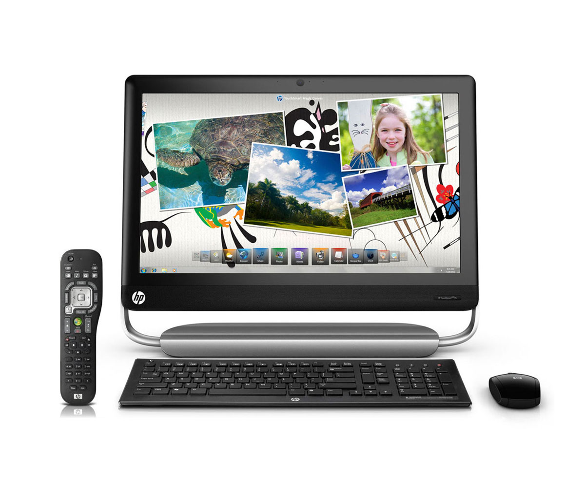 HP TouchSmart 520-1050 PC-Vorderansicht