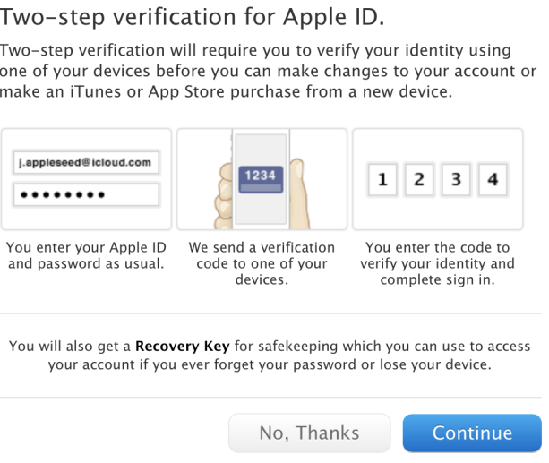 Here Comes Two Step Verification For Icloud And Apple Id Get It Now For Your Account The Tech