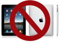 iPad falls under“No Laptops” Security Policy