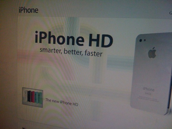 Read more about the article Apple iPhone 4G will be iPhone HD in Five Colors