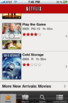 Netflix Running on the iPhone