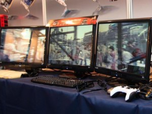 Read more about the article Sapphire shows off 3D gaming on multiple monitors