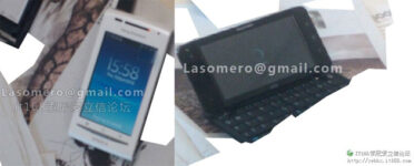 Two New Sony Ericsson Android handsets leak