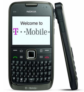 Read more about the article T-Mobile tumbles in with the Nokia E73 Mode