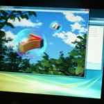 Toshiba showcased an LCD panel for Converting 2D Picture to 3D