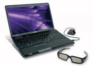 Read more about the article Toshiba 3D-ready laptop