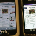 Web Browser Speed Test between Windows Phone 7 vs iOS 4[Video]
